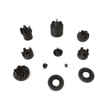 Ruiskuvalettu ferriittiturbiiniroottori